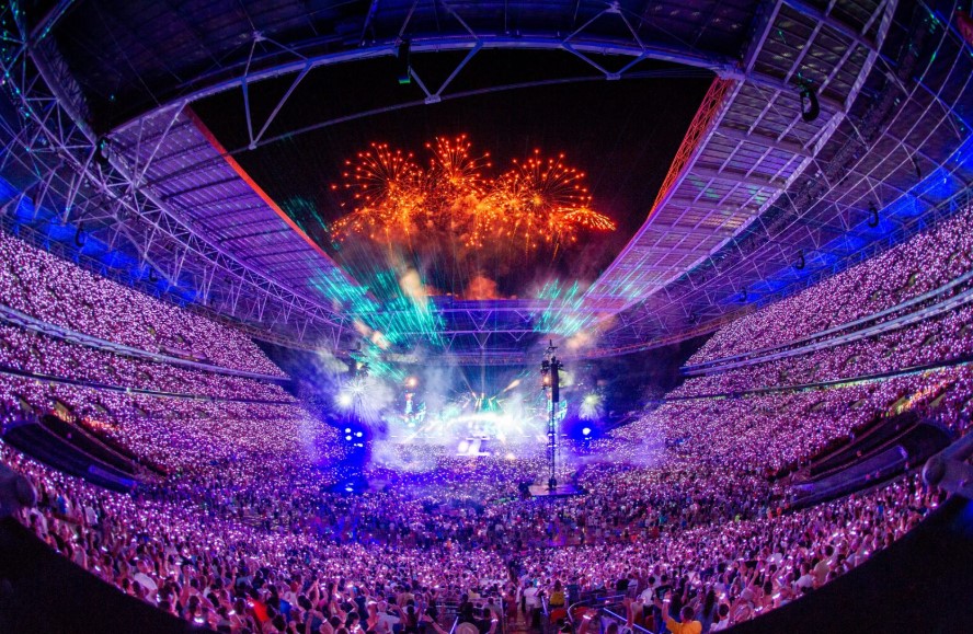 Coldplay tour 2025 Music of the Spheres World Tour: in London