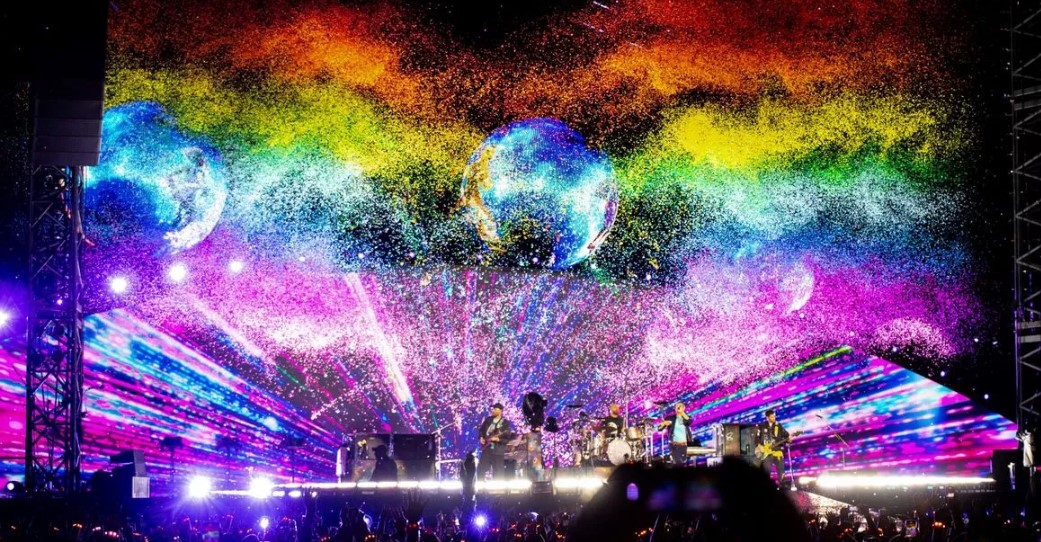 Coldplay tour 2025 Music of the Spheres World Tour: in London